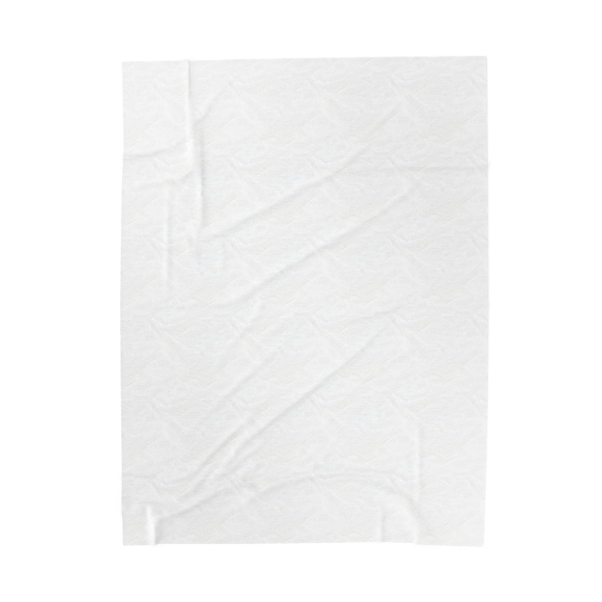 Americana Abstract Velveteen Plush Blanket — Red White Blue Modern Stars & Waves